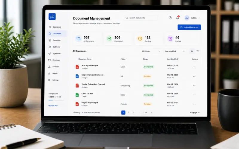 eSignature Document Management