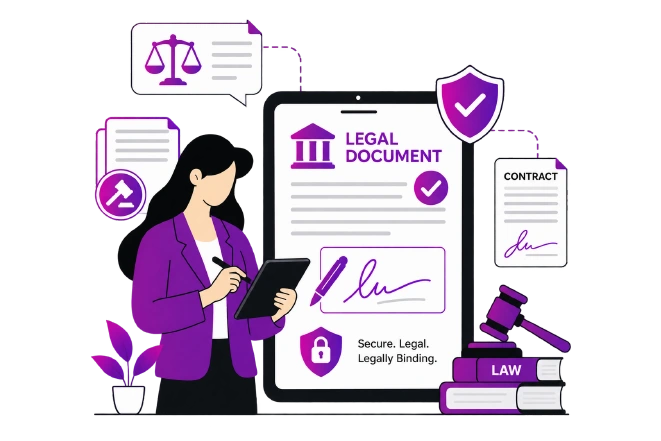 E-Signature Illustration
