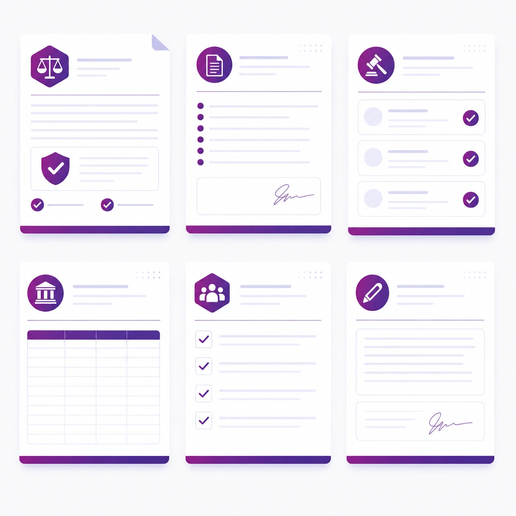 Reusable Legal Templates