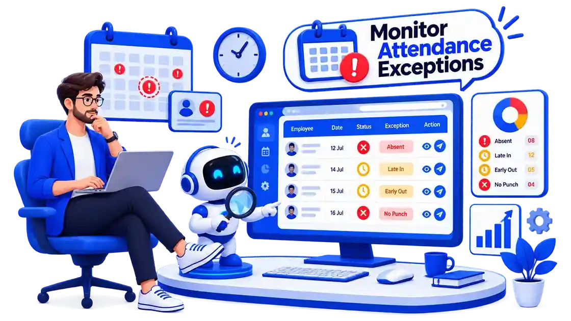 Real-time attendance monitoring dashboard