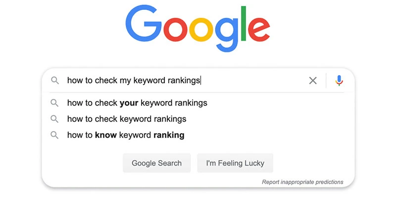 Google Keyword Search Ranking