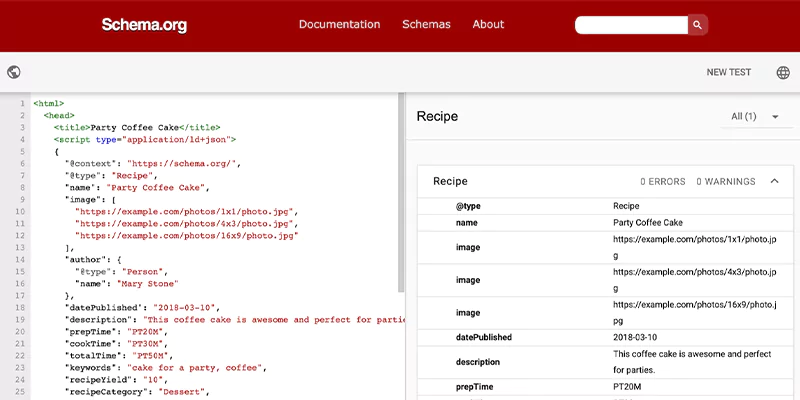 Implementing Schema